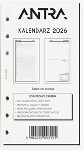 Picture of Wkład kalendarzowy 2026 B6 DNS