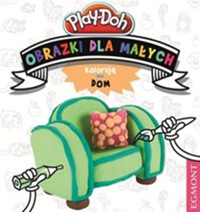 Obrazek Koloruję dom Obrazki dla małych Play Doh