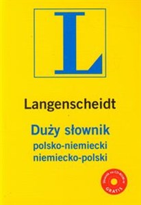 Obrazek Duży Słownik polsko-niemiecki niemiecko-polski z płytą CD