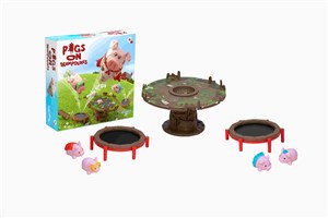 Obrazek Gra Świnie na Trampolinie