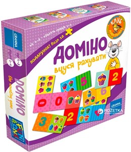 Picture of Domino gra w liczenie wersja ukraińska