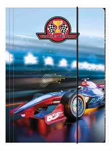Picture of Teczka A4 z gumką Race Team 10