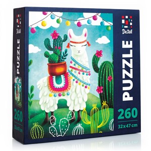 Picture of Puzzle 260 Lama ślicznotka DT200-02