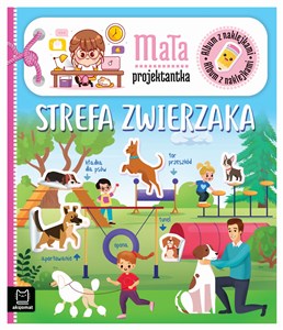 Picture of Album z naklejkami Mała projektantka Strefa zwierzaka