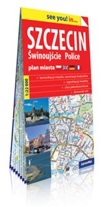 Obrazek Szczecin Świnoujście Police plan miasta 1:22 000