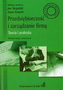 Picture of Przedsiębiorczość i zarządzanie firmą Teoria i praktyka