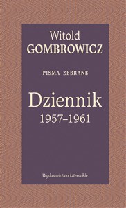 Picture of Dziennik 1957-1961 Pisma zebrane