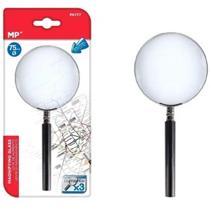 Obrazek Lupa metalowa x3 75mm