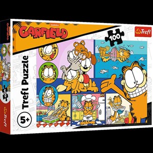 Picture of Puzzle Leniwy Garfield 100