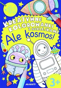 Picture of Kreatywne kolorowanki z naklejkami Ale kosmos Zeszyt 4