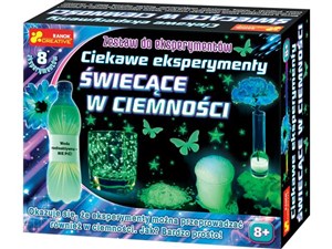 Obrazek Ciekawe eksperymenty Świecące w ciemności Zestaw do eksperymentów