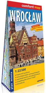 Obrazek Wrocław laminowany plan miasta 1:22 500