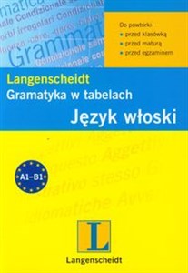 Picture of Gramatyka w tabelach Język włoski A1-B1