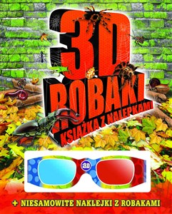Picture of 3D robaki Książka z nalepkami Niesamowite naklejki z robakami