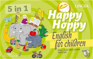 Picture of Happy Hoppy English for children 5w1 Gry i zabawy z angielskim