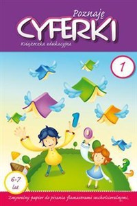 Obrazek Książeczka edukacyjna. Poznaję cyferki 1