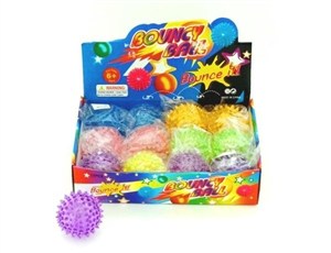 Obrazek Piłka świecąca jeżyk 6,5cm