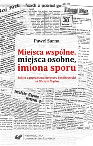 Picture of Miejsca wspólne, miejsca osobne, imiona sporu