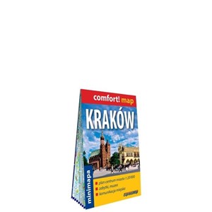 Obrazek Kraków laminowany plan miasta mini 1:20 000