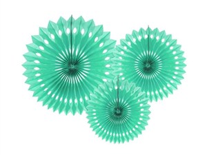 Picture of Rozety dekoracyjne miętowe 20-30cm