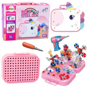 Picture of Klocki konstrukcyjne jednorożce