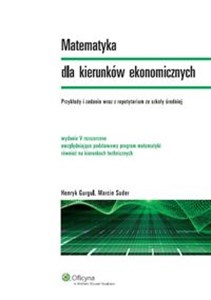 Obrazek Matematyka dla kierunków ekonomicznych