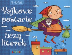 Picture of Bajkowe postacie uczą literek 4-6 lat