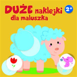 Obrazek duże naklejki dla maluszka 2+ Owieczka II