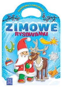 Picture of Zimowe rysowanki. Książeczka z naklejkami