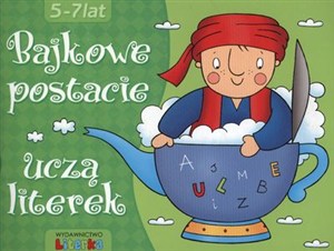 Picture of Bajkowe postacie uczą literek 5-7 lat