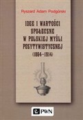 polish book : Idee i war... - Ryszard Adam Podgórski