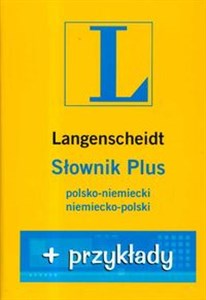 Picture of Słownik PLUS polsko-niemiecki niemiecko-polski + przykłady