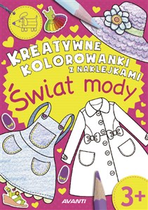 Picture of Kreatywne kolorowanki z naklejkami Świat mody Zeszyt 15