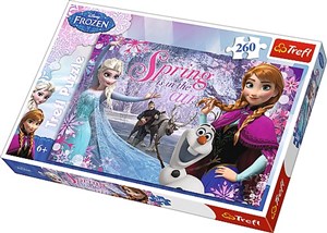 Obrazek Puzzle 260 Miłość w Krainie Lodu