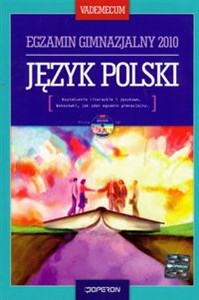 Obrazek Vademecum Egzamin gimnazjalny 2010 Język polski z płytą CD Gimnazjum