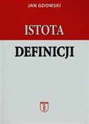 Istota def... - Jan Gdowski -  foreign books in polish 
