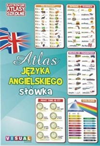 Picture of Ilustrowany atlas szkolny. Atlas j.ang. słówka