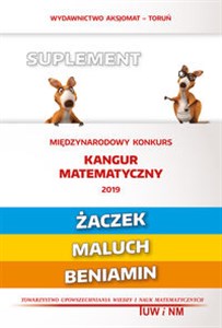 Obrazek Matematyka z wesołym kangurem Suplement 2019 (Żaczek/Maluch/Beniamin)
