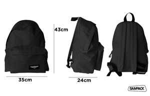Obrazek Plecak Sampack czarny