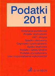 Obrazek Podatki 2011 Teksty ustaw i rozporządzeń