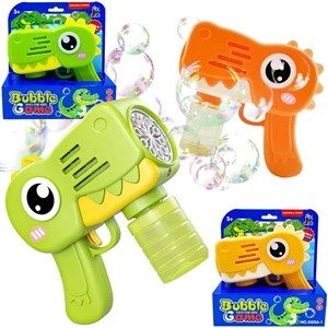 Obrazek Pistolet na bańki dinozaur MIX