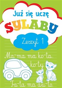 Picture of Już się uczę. Sylaby. Zeszyt 1