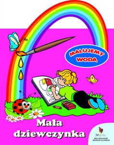 Obrazek Malujemy wodą Mała dziewczynka