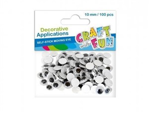 Picture of Oczy 10 samoprzylepne 10 mm