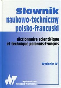 Picture of Słownik naukowo-techniczny polsko-francuski