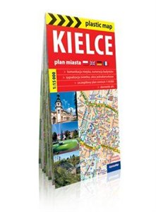 Obrazek Plastic map Kielce plan miasta 1:15000