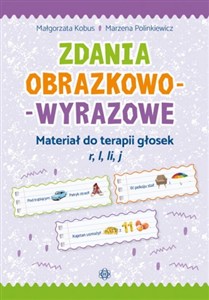 Picture of Zdania obrazkowo-wyrazowe Materiał do terapii głosek r l li j