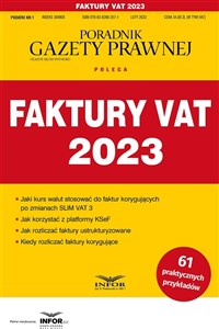 Picture of Faktury VAT 2023. Podatki 1/2023