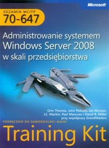 Obrazek Egzamin MCITP 70-647 Administrowanie systemem Windows Server 2008 w skali przedsiębiorstwa z płytą CD