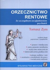 Picture of Orzecznictwo rentowe ze szczególnym uwzględnieniem psychiatri